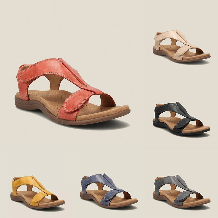 Sofia® | Orthopedic Leather Sandals