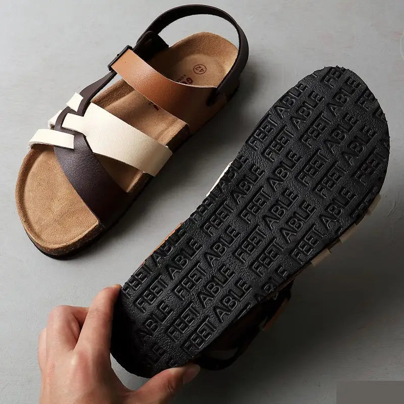 Tracy® | Orthopedic Leather Sandals